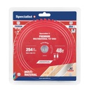Cutting disc 254x48Tx30mm, Multimaterial PREMIUM, SPECIALIST+ 