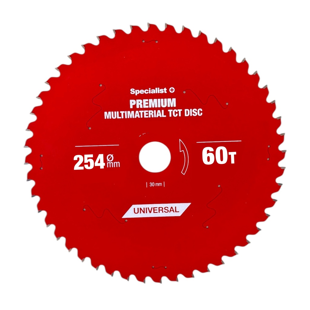 Cutting disc 254x60Tx30mm, Multimaterial PREMIUM, SPECIALIST+ 