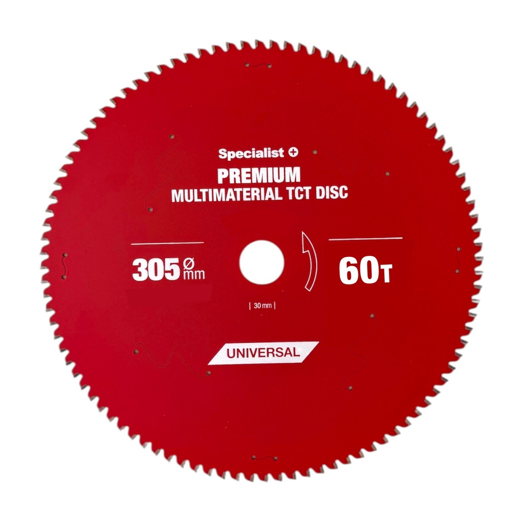 Cutting disc 305x60Tx30mm, Multimaterial PREMIUM, SPECIALIST+