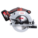 Bezvada bezsuku cirkulārais zāģis 185 mm, 20V, KDMY02-185Z, DCK (bez akumulatora un lādētāja)