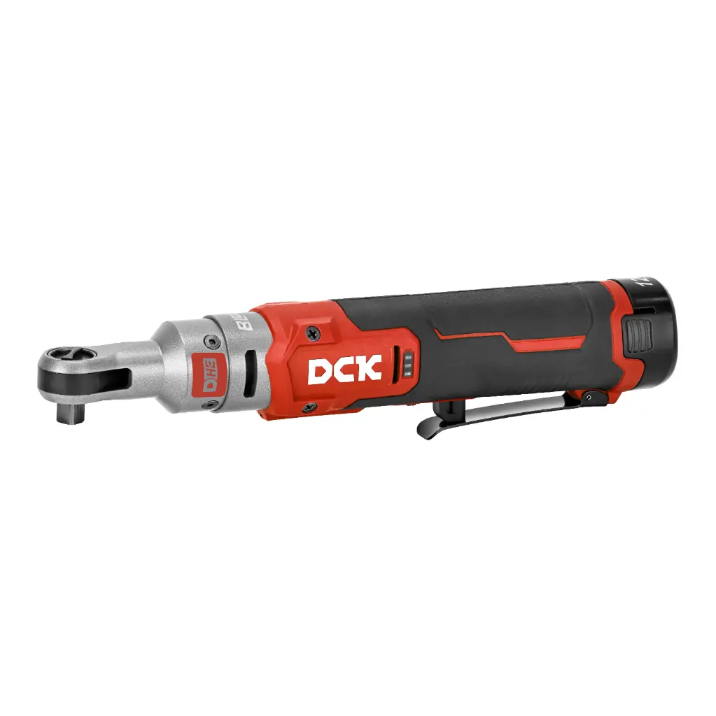 Bezvada bezsuku sprūdrata uzgriežņu atslēga 47 Nm. 3/8, 12V, KDPB05-10EK, DCK (2×2,0Ah akumulators, lādētājs)