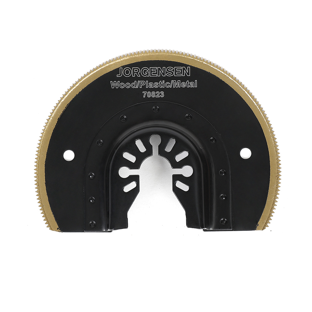 Half-round multi-tool blade with titanium coating, Pony Jorgensen