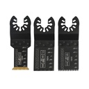 Universal multi-tool blade set, Pony Jorgensen, 3 pcs