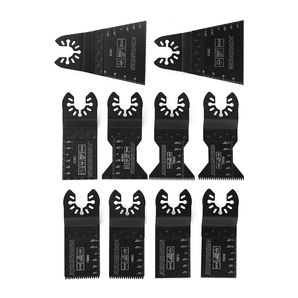 Multi-tool blade set, Pony Jorgensen, 10 pcs