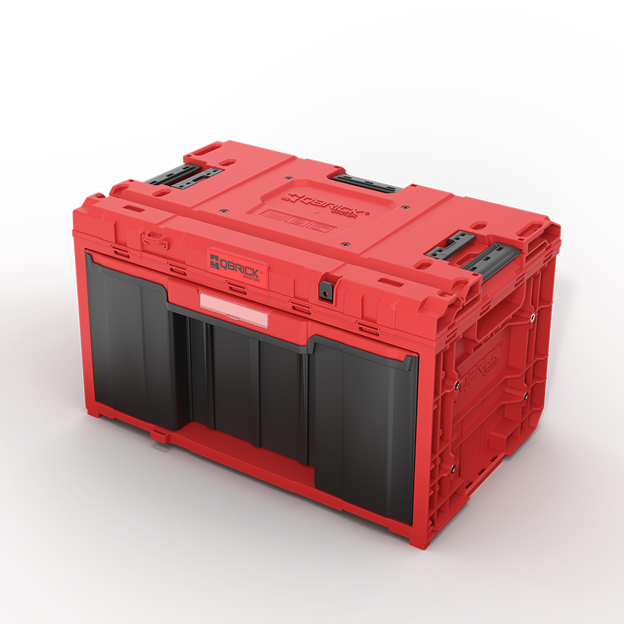 Vienas atvilktnes instrumentu kaste, 2.0 RED UHD Custom, QBRICK ONE