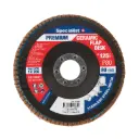 Lapelinis šlifavimo diskas 125 mm, P80, Ceramic PREMIUM, SPECIALIST+ 