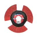 Flap sanding disc 125 mm, P40, Vision Ceramic PREMIUM, SPECIALIST+
