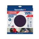 Specialist+ Keramikas Siets MESH, 225 mm P80, 5 gab.