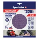 Specialist+ võrklihvketas MESH, 225 mm P80, 5 tk
