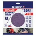 Specialist+ võrklihvketas MESH, 225 mm, P100, 5 tk