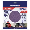 Specialist+ võrklihvketas MESH, 225 mm, P240, 5 tk