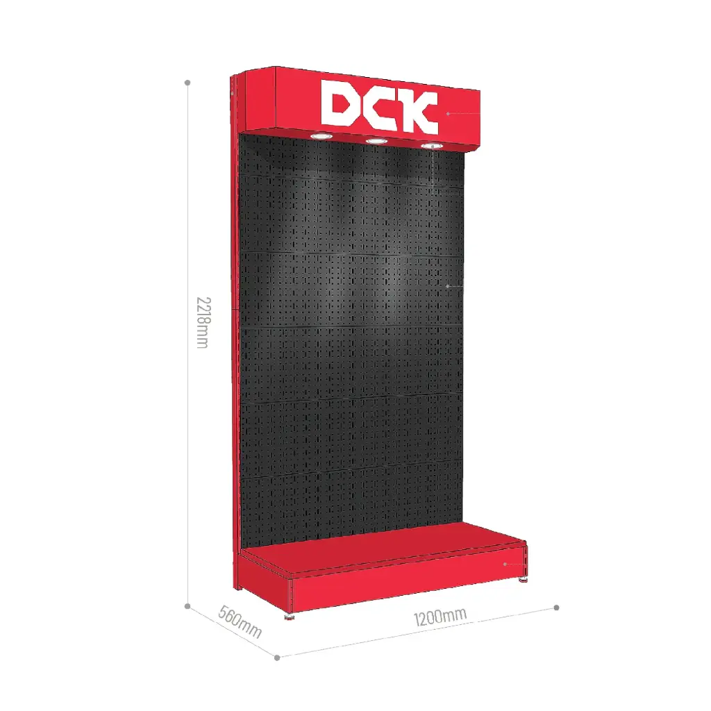 Stendas elektriniams įrankiams su apšvietimu, DCK