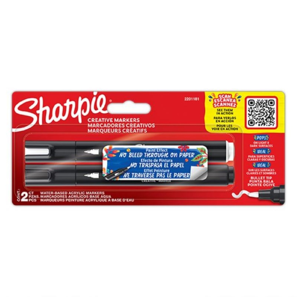 Radošo marķieru komplekts, SHARPIE, 2 gab.