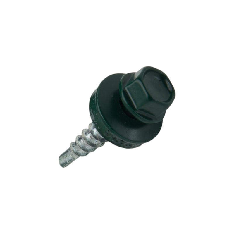 Roofing self-drilling screw for wood  4,8x25-Zn RAL6020, WFD, WKRET-MET, 250pcs.