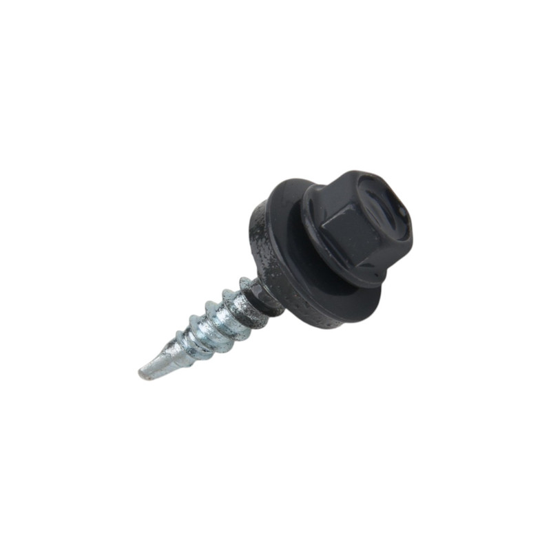 Roofing self-drilling screw for wood  4,8x25-Zn RAL7024, WFD, WKRET-MET, 250pcs.