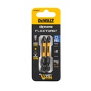 FLEXTORQ Screwdriver Bits PZ2, 57 mm, DeWALT, 2 pcs