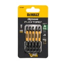FLEXTORQ Screwdriver Bits T15 57 mm, DeWALT, 5 pcs