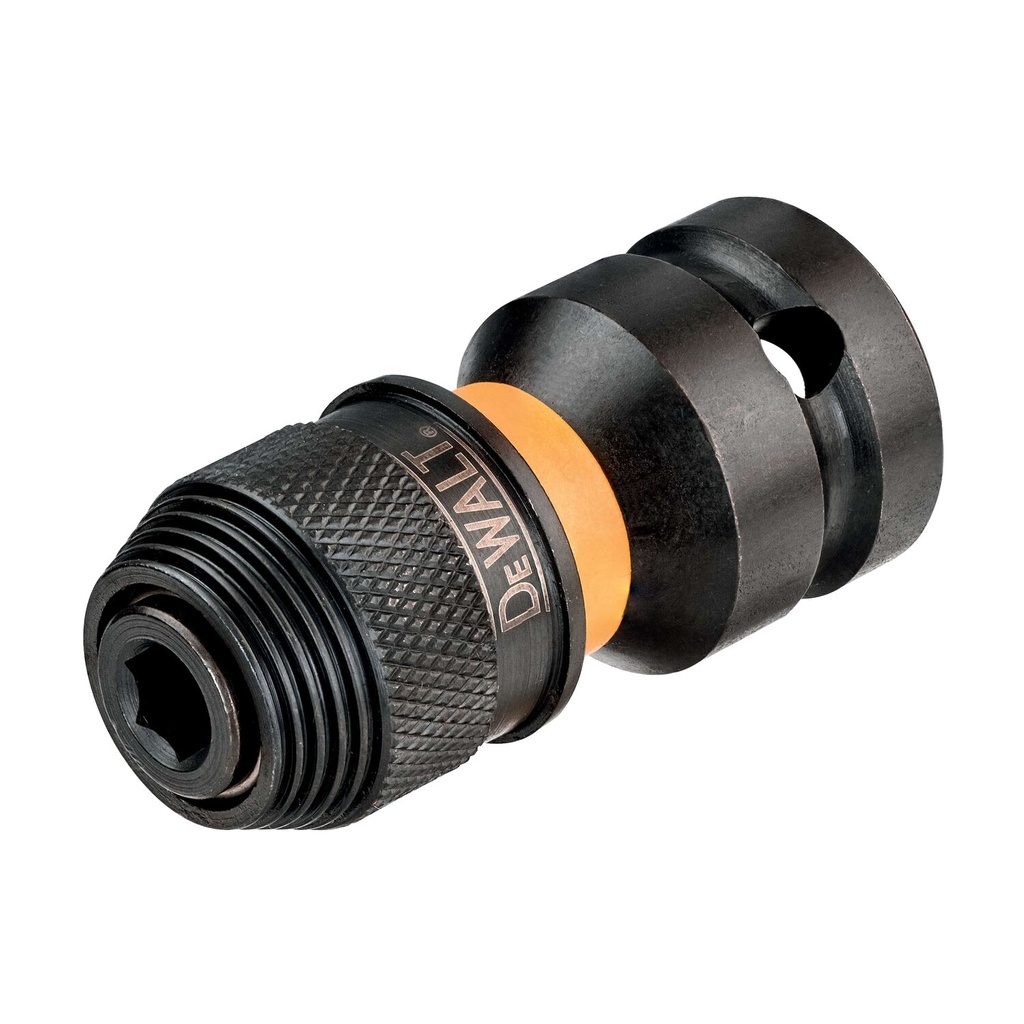 Adapter 1/2" square – 1/4" hex, DeWALT