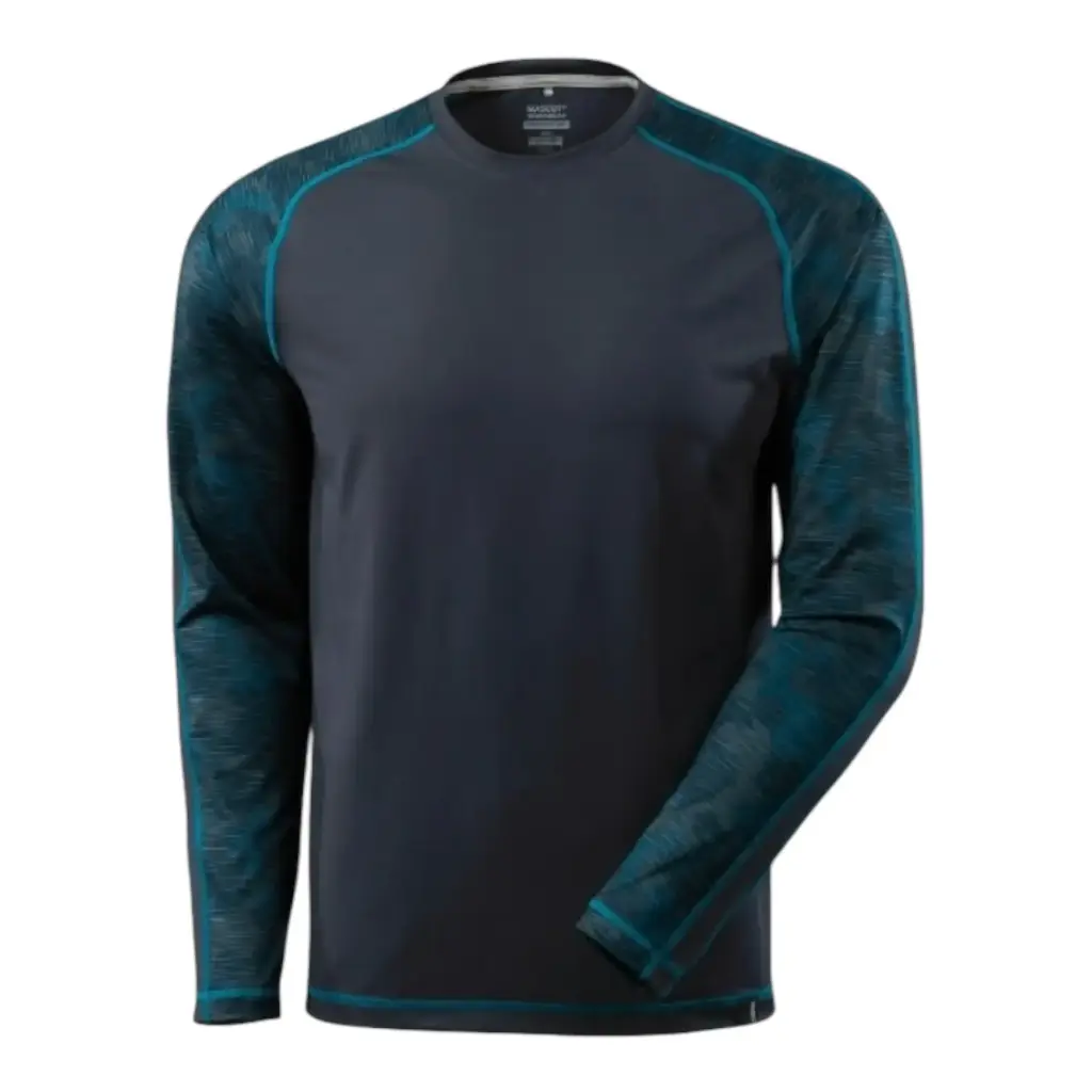 Undershirt ADVANCED 17281, black-grey, MASCOT (M size)