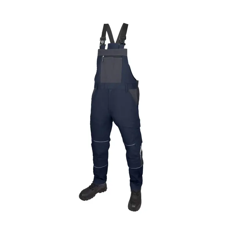 Bib overalls FLEX COTTON, dark blue, REWELLY (56 size)