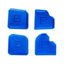 Silicone smoothing tool set, KUBALA, 4 pcs.