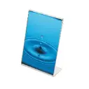 L-shaped A4 poster holder