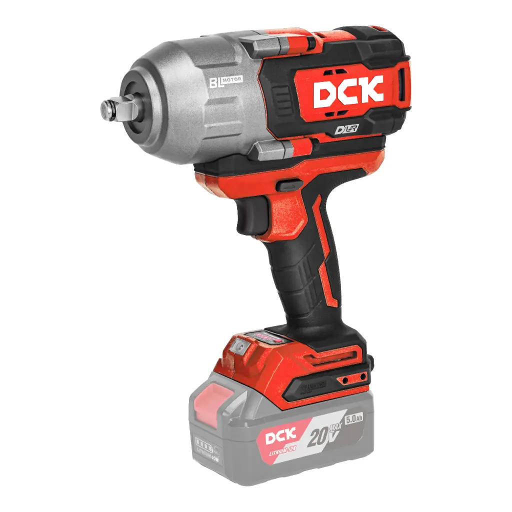 Akumuliatorinis bešepetėlinis smūginis veržliasukis 1218 Nm. 1/2, 20V, KDPB1218Z, DCK (be baterijos ir įkroviklio) 