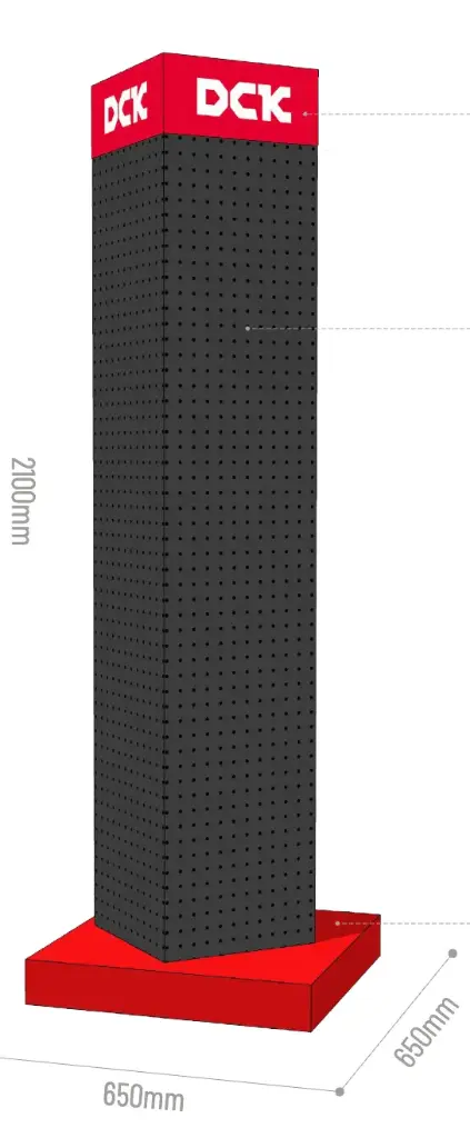 Elektrisko dārza instrumentu stends 2100×650×650 mm. DCK