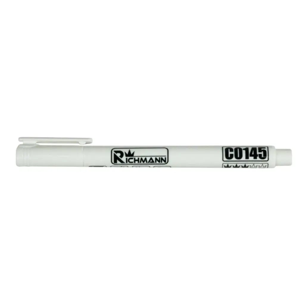 Baltas markeris 1mm, RICHMANN