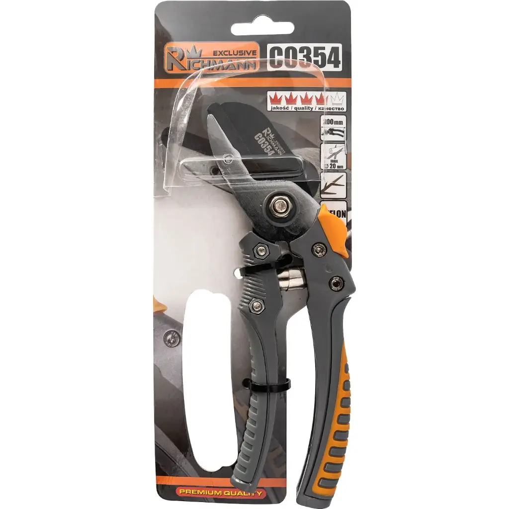 Šķēres ar laktu 200mm, RICHMANN