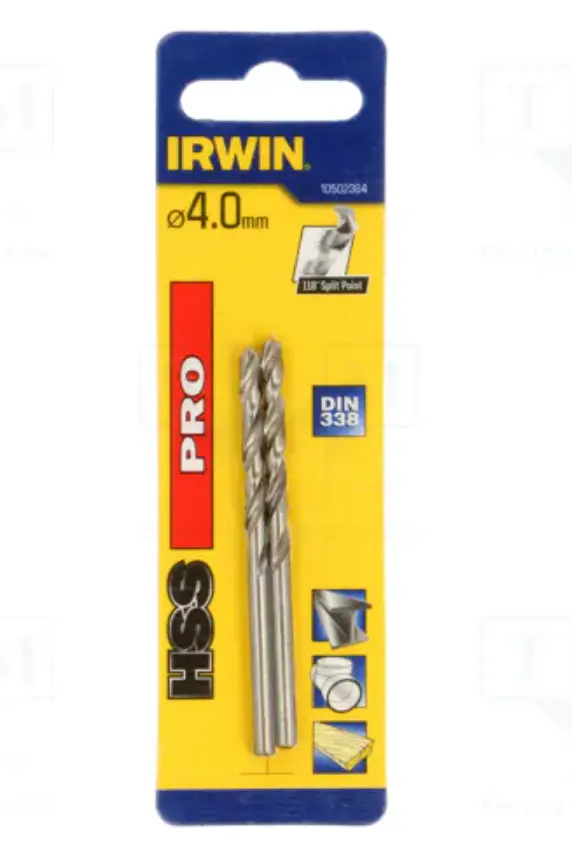 Metallipuur HSS PRO 4,0 mm, 2tk