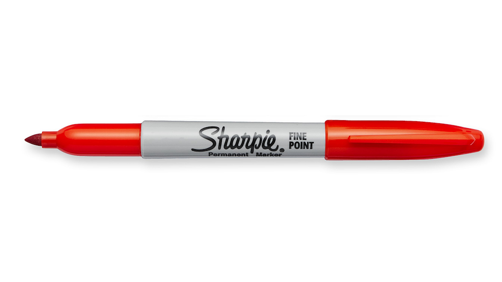 Marker Sharpie Fine punane