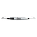 Marķieris Sharpie Twin Tip melns