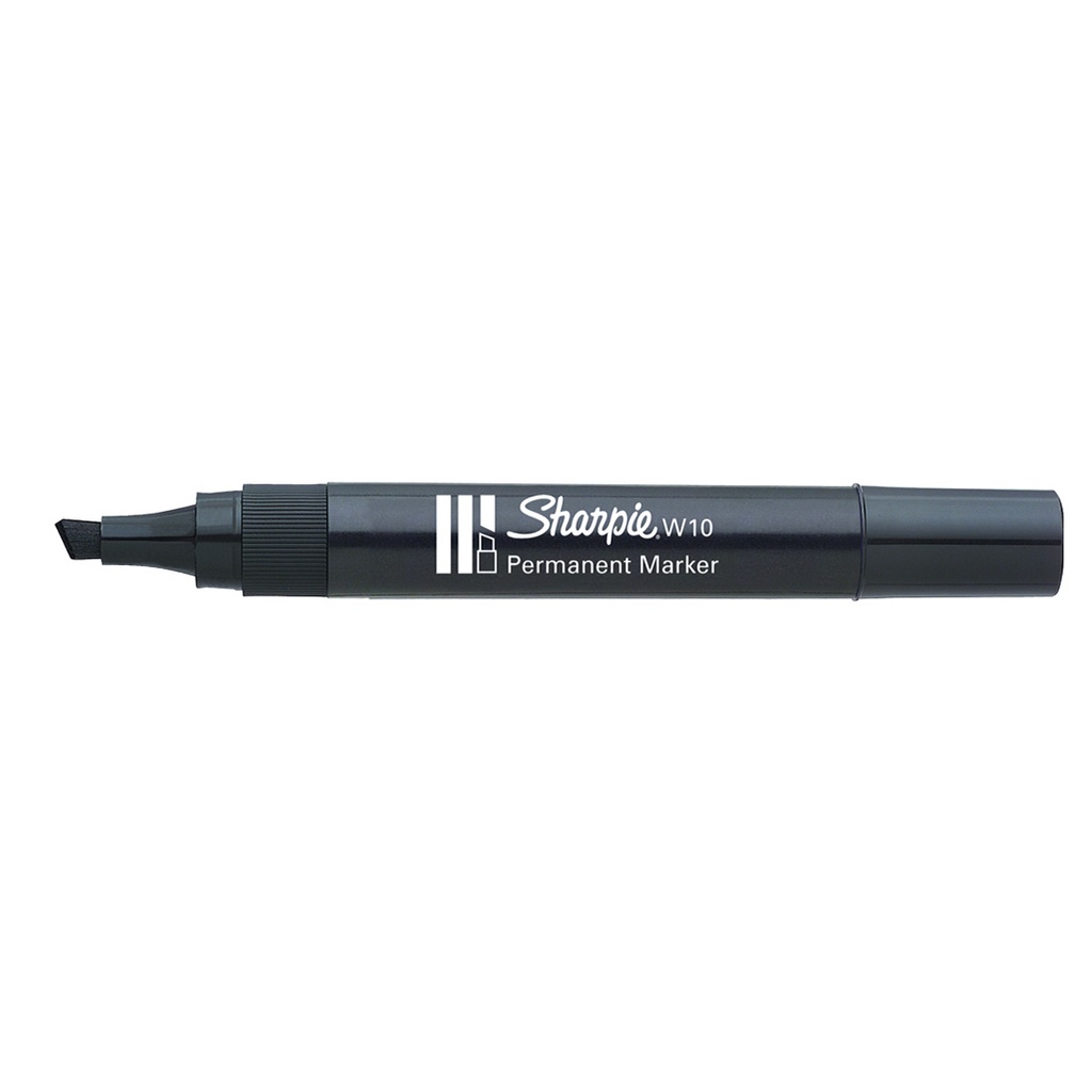 Markeris „Sharpie" juod. sp., W10 plokšč.