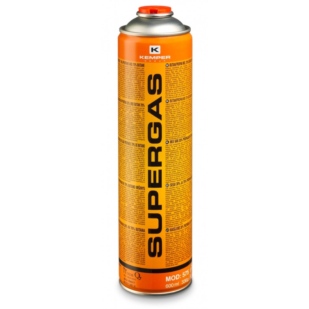 Supergas cylinder, 600 ml