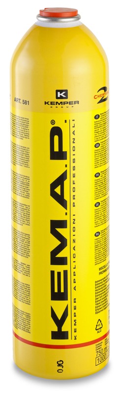Gaas KEMAP 750 ml 385 g