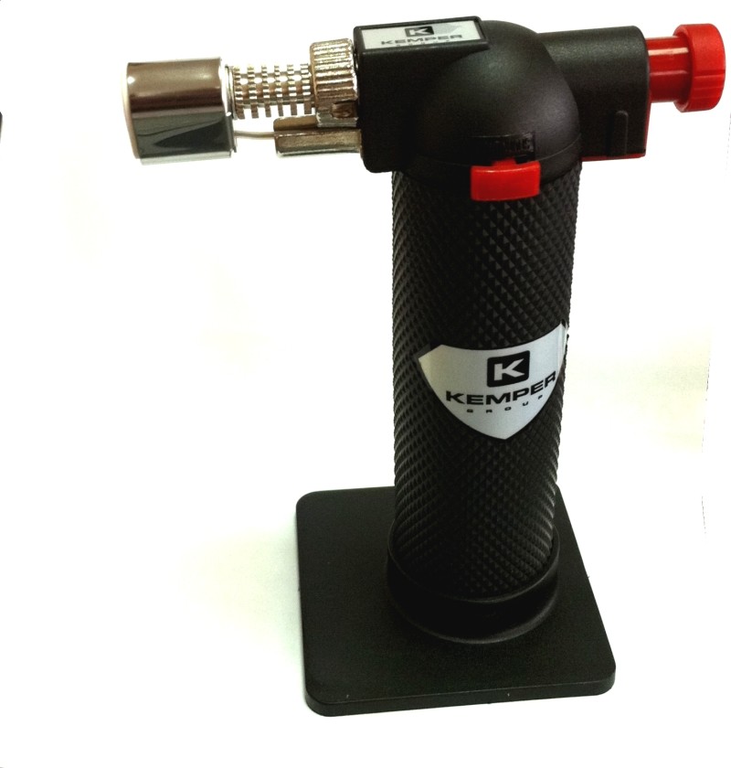 Vertical micro-soldering torch with piez