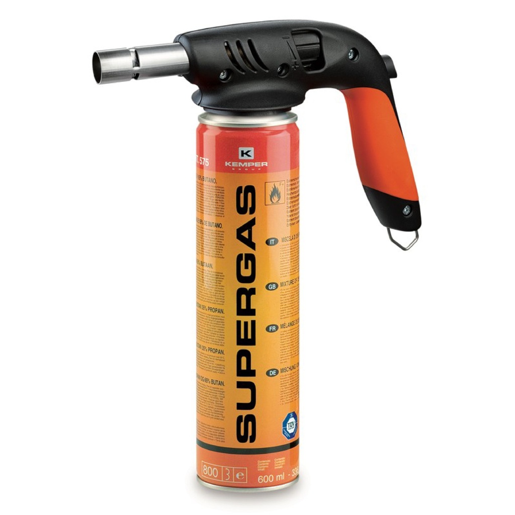 Gaasipõleti KEMPER VALVOLATO + 600 ml SUPERGAS gaas