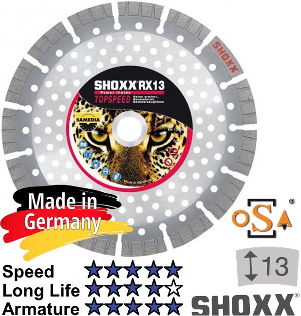 Dimanta disks SHOXX RX13 350x25.4