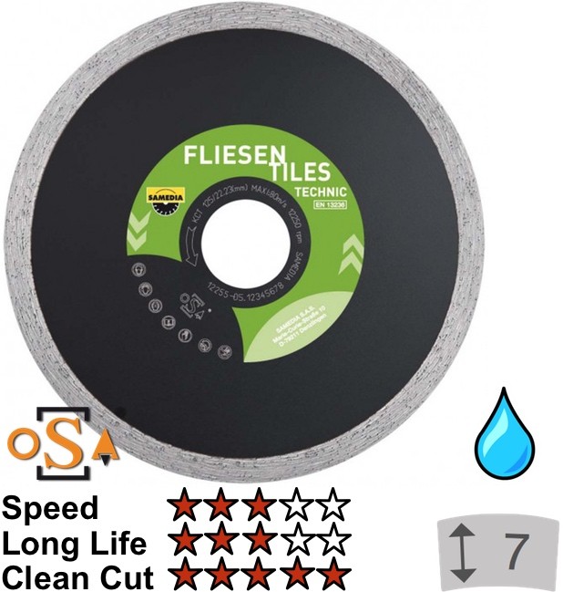 Diam. Samedia KCT 200/30/25,4x1,6