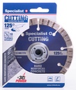 SPECIALIST+ teemantlõikeketas PREMIUM, 125x10x22 mm