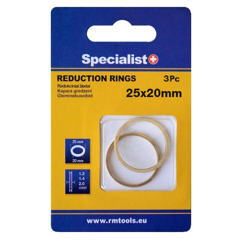 SPECIALIST+ vaheseib, 25,4x20x1.2/1.4/2 mm, 3 tk