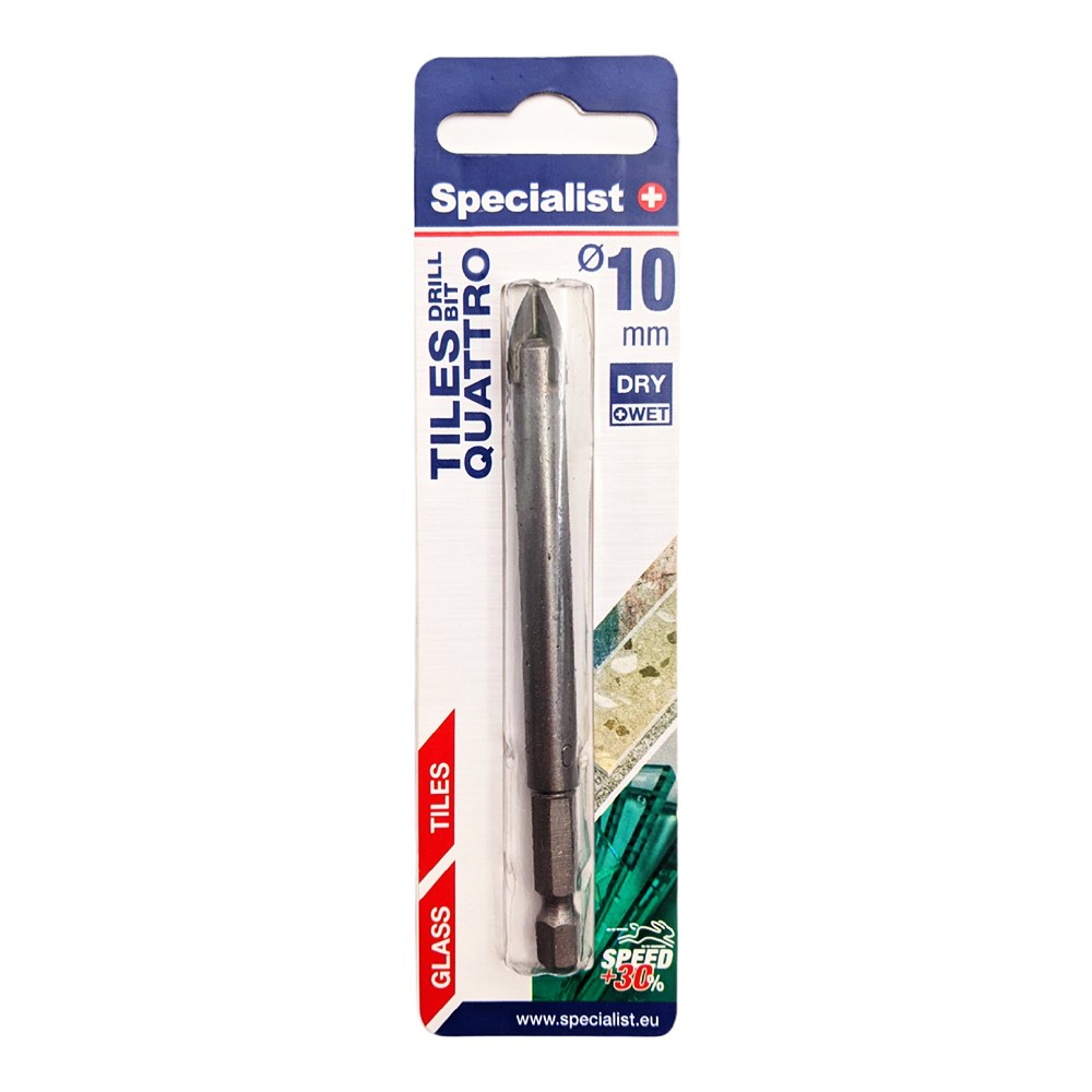 SPECIALIST+ stiklo grąžtas, 10 mm