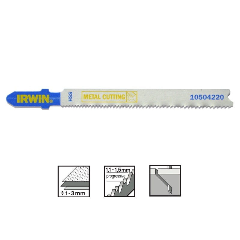 IRWIN tikksaetera T118A, metallile