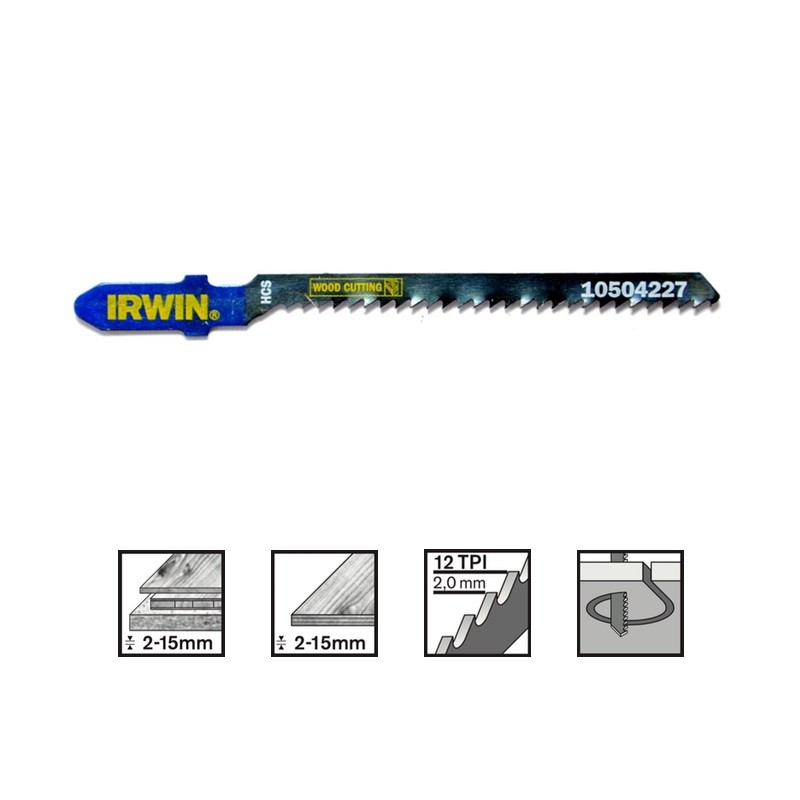 IRWIN tikksaetera T119BO, puidule