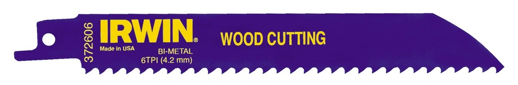 Saetera puidule 150mm 6TPI IRWIN