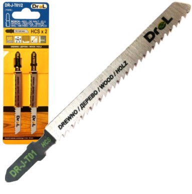 DREL puidu tikksaetera T101B, 2 tk