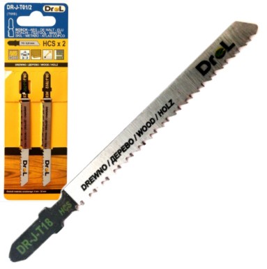 DREL puidu tikksaetera T101BR, 2 tk