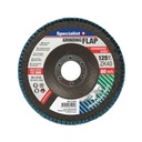 SPECIALIST+ vēdekļveida slīpēšanas disks ZK40, 125 mm