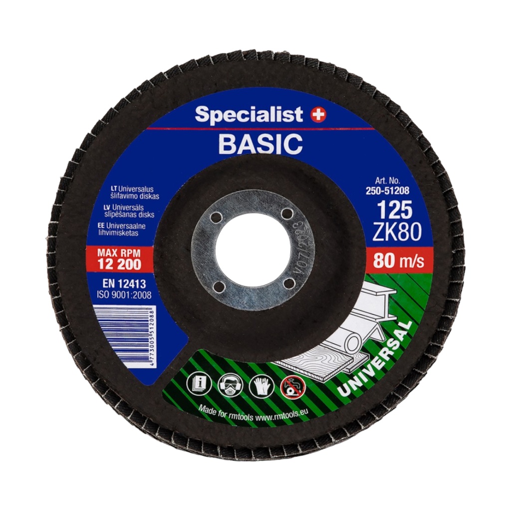 SPECIALIST+ lamellketas BASIC, ZK80, 125 mm